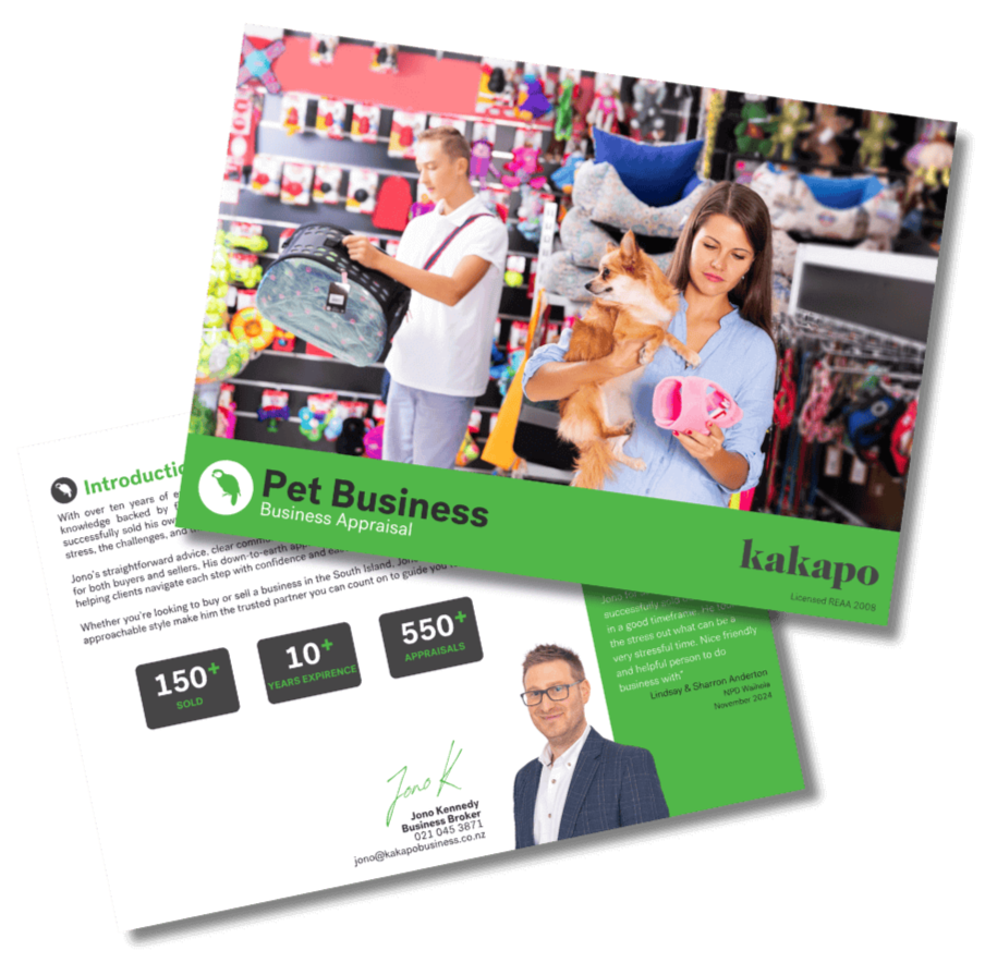 Pet Business Appraisal Appraisal